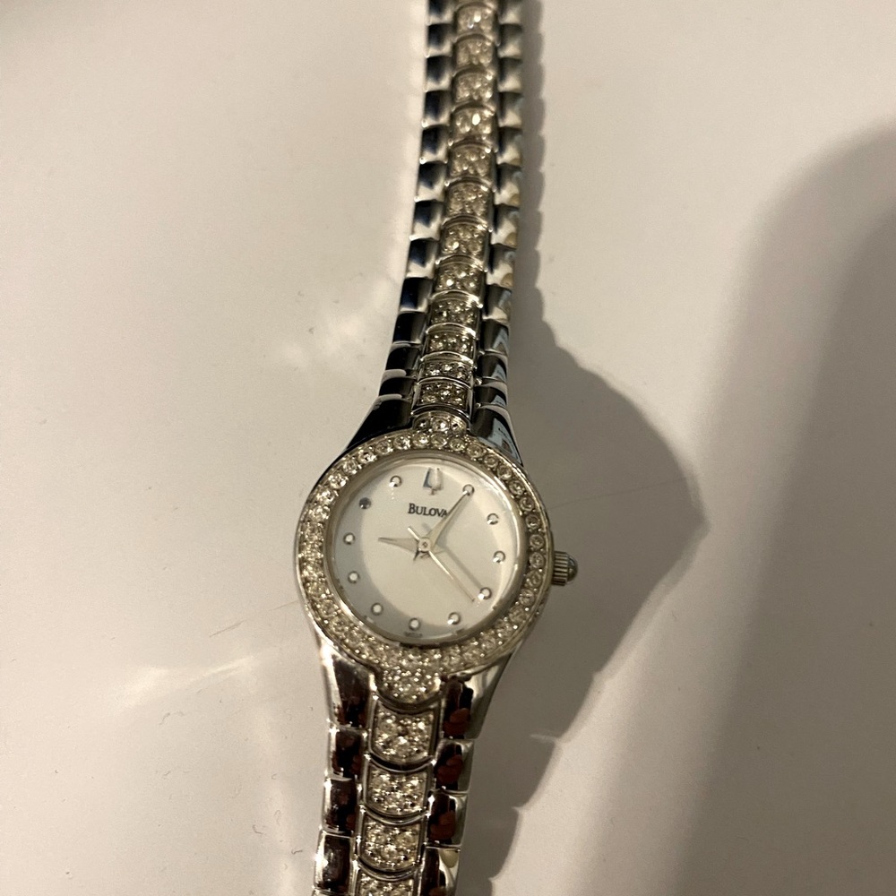 Bulova diamond watch